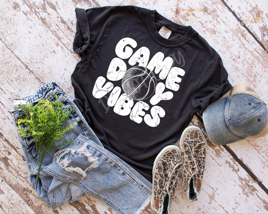 Game Day Vibes BASKETBALL - Tee