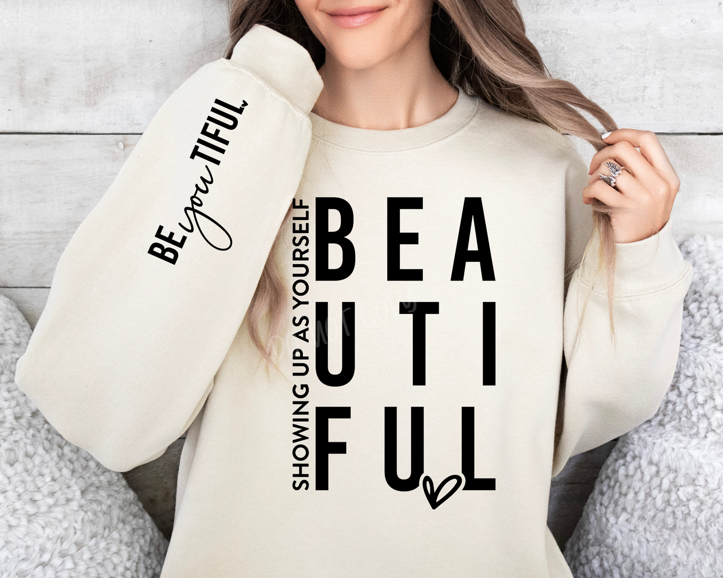 BeYOUtiful Showing Up As Yourself - Sweatshirt