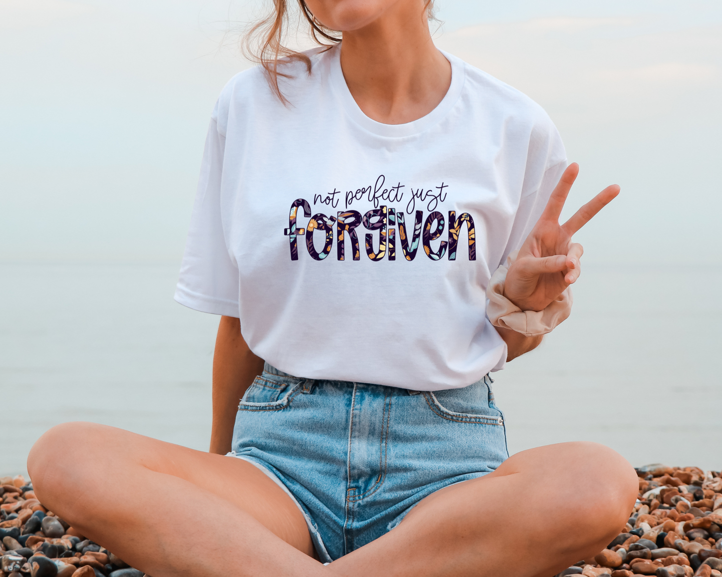 Not Perfect Just Forgiven - Tee