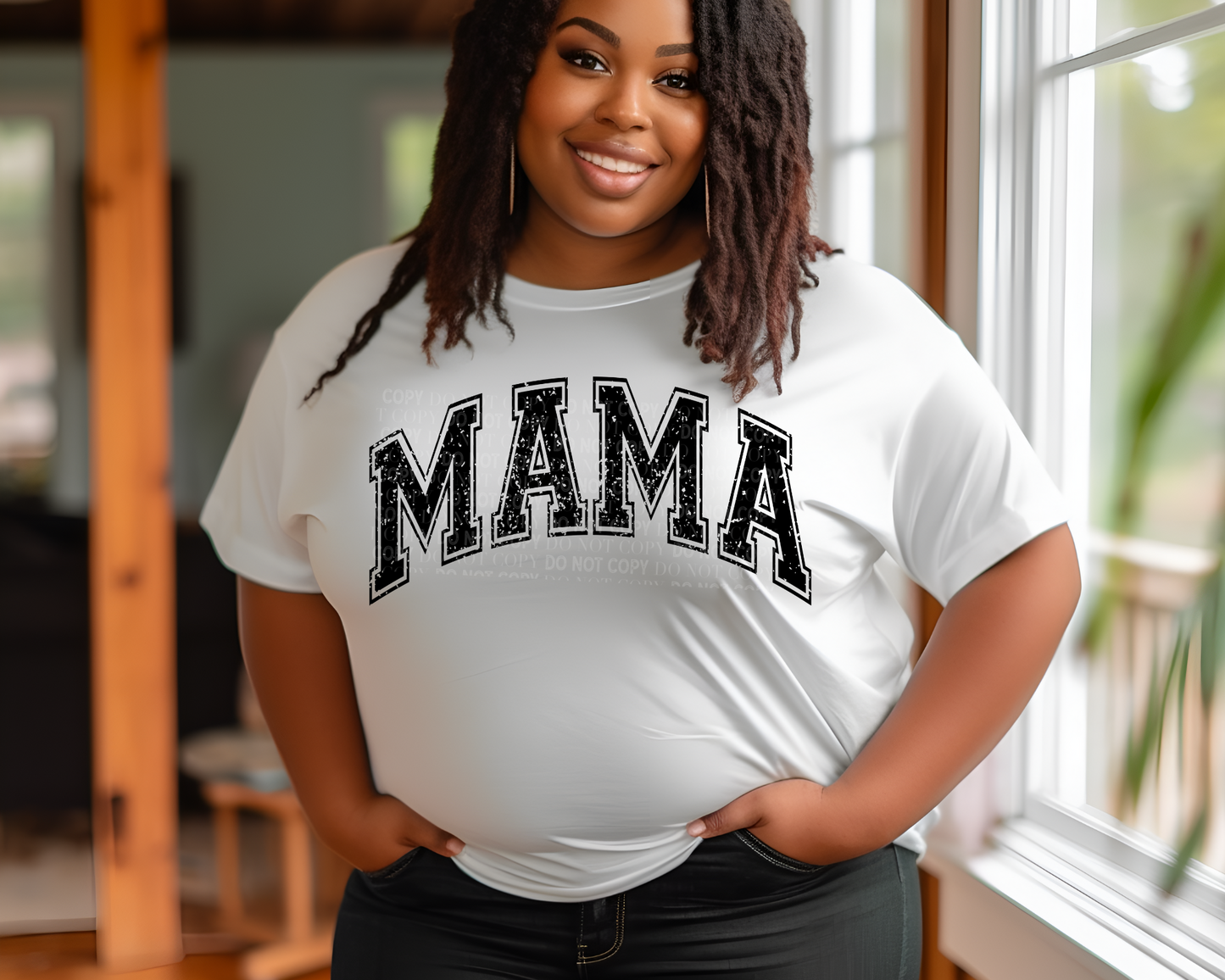 Mama Black Sparkle - Tee