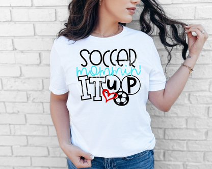 Soccer Mommin' It Up - Tee