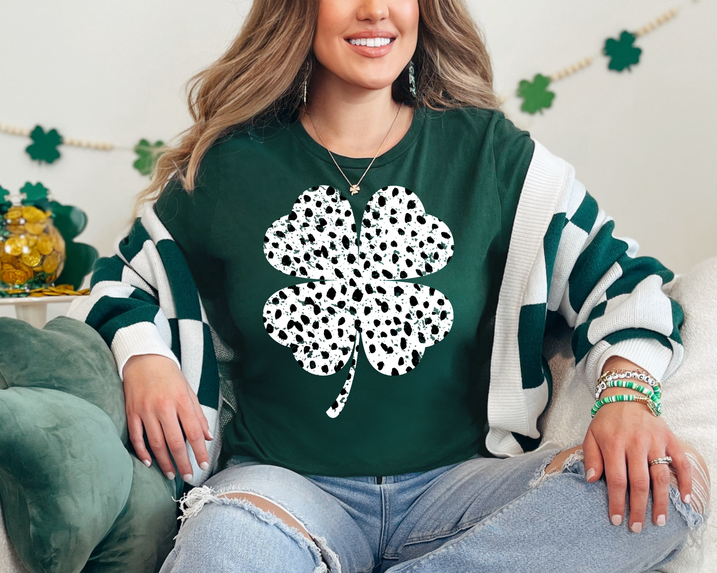 Shamrock Polka Dot - Tee