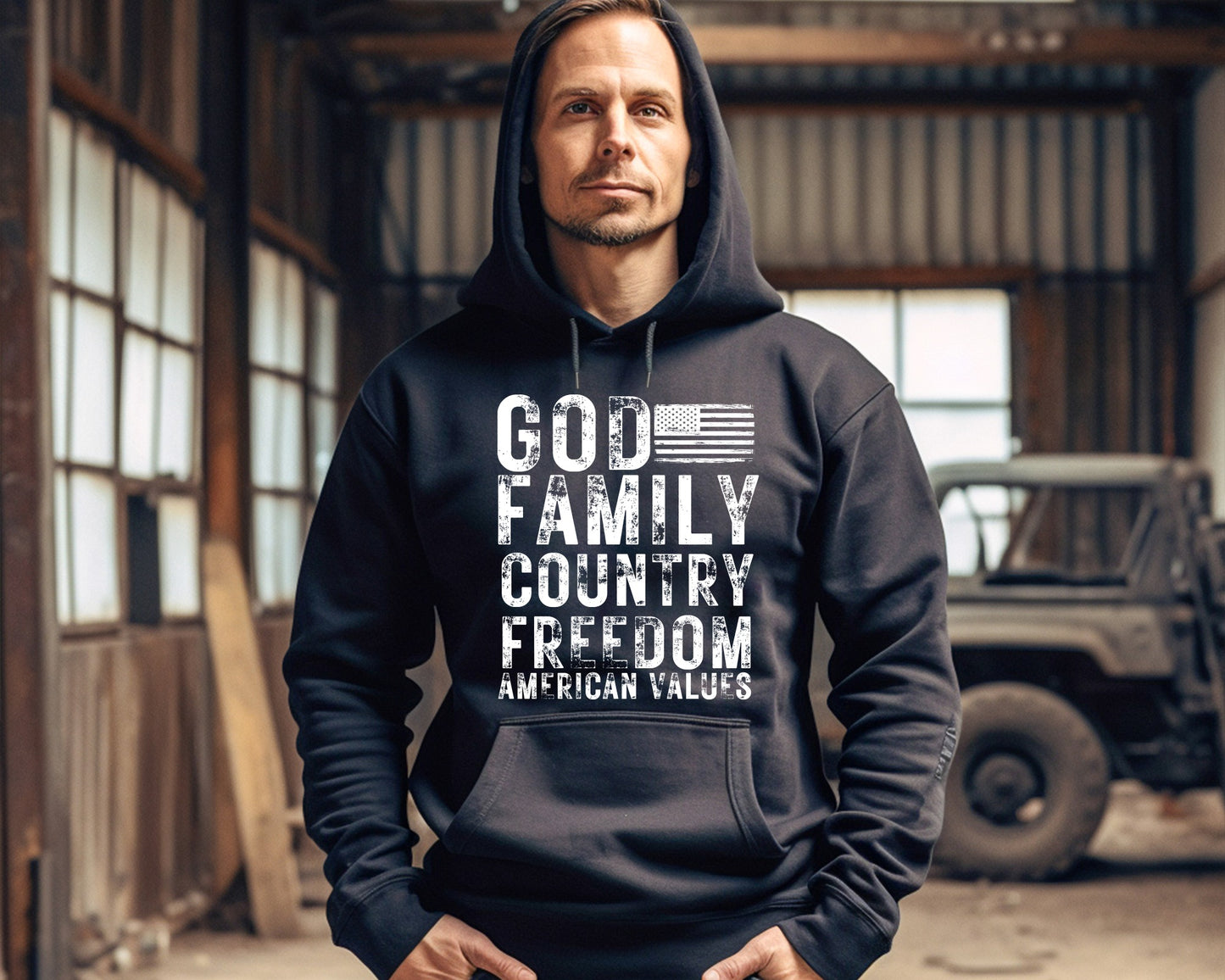 God Family Country Freedom American Values