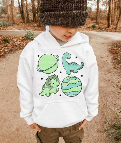 Space Dino - Green - Tee