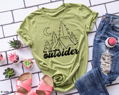 Be An Outsider - Tee