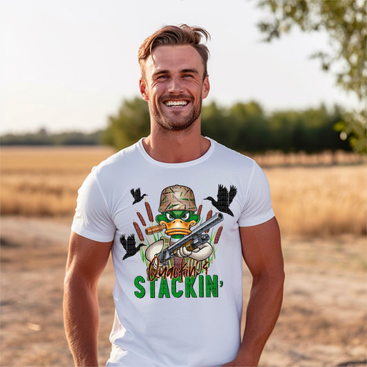 Quackin' & Stackin' - Tee