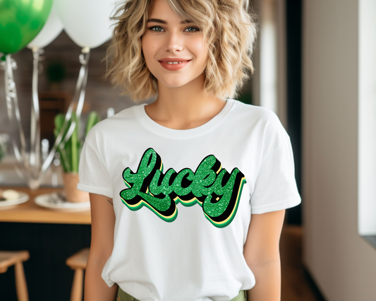 Lucky Glitter - Tee