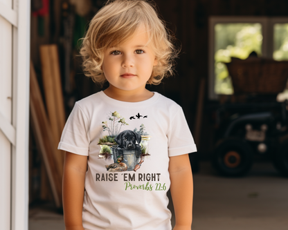 Raise Em Right - Tee