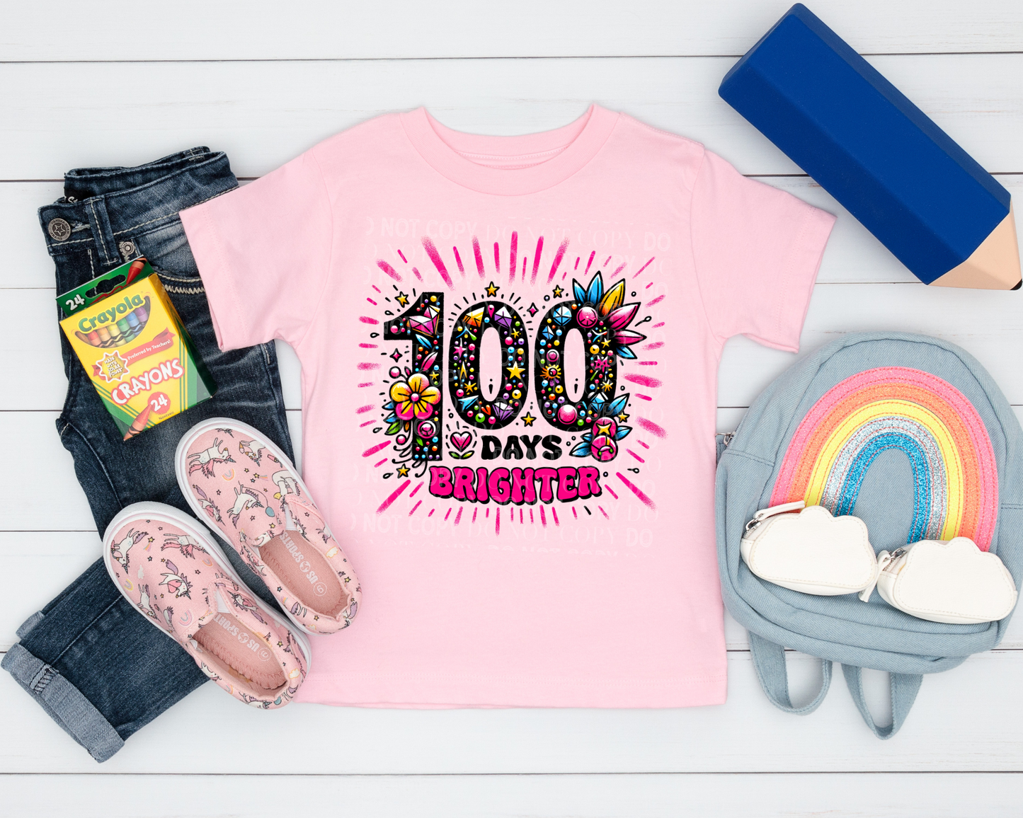 100 Days Brighter - Tee