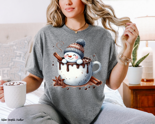 Snowman Cocoa - Tee