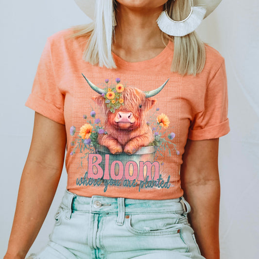 Bloom Where You Are Planted - Tee