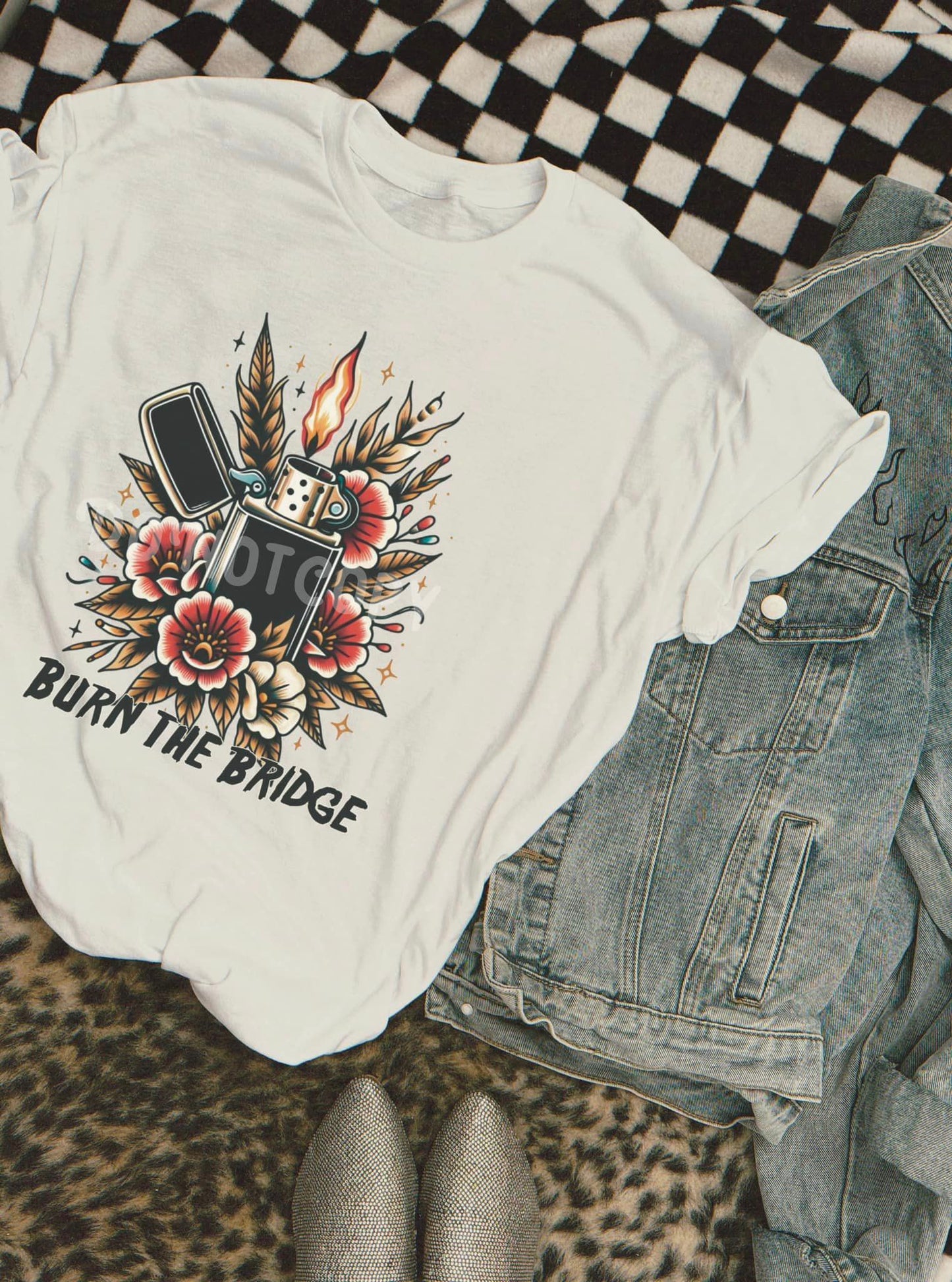 Burn The Bridge - Tee