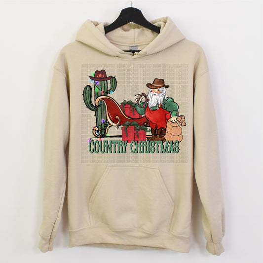 Country Christmas - Hoodie