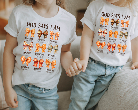 God Says I Am - Fall - Tee