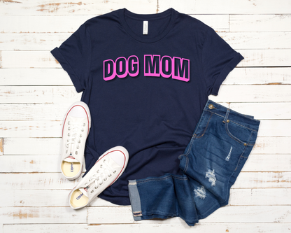 Dog Mom - Pink Puff