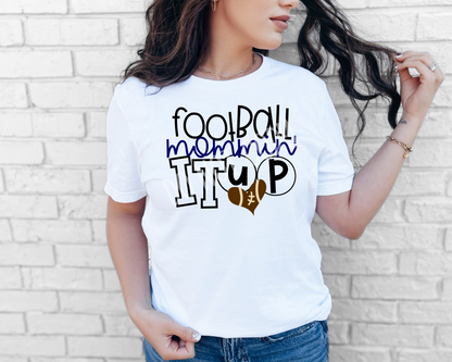 Football Mommin' It Up - Tee