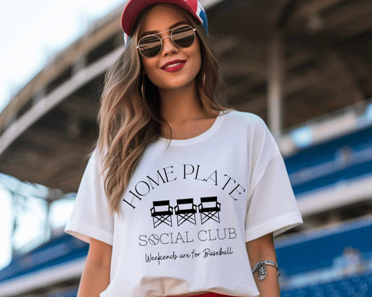 Home Plate Social Club- Tee