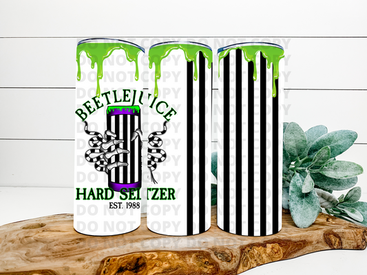 Beetlejuice Hard Seltzer Tumbler