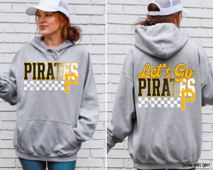 Let's Go Pirates Baseball - Hoodie