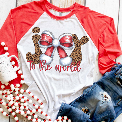 Joy To The World - Raglan Tee