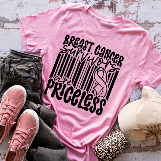 Breast Cancer Survivors Are Priceless - Tee