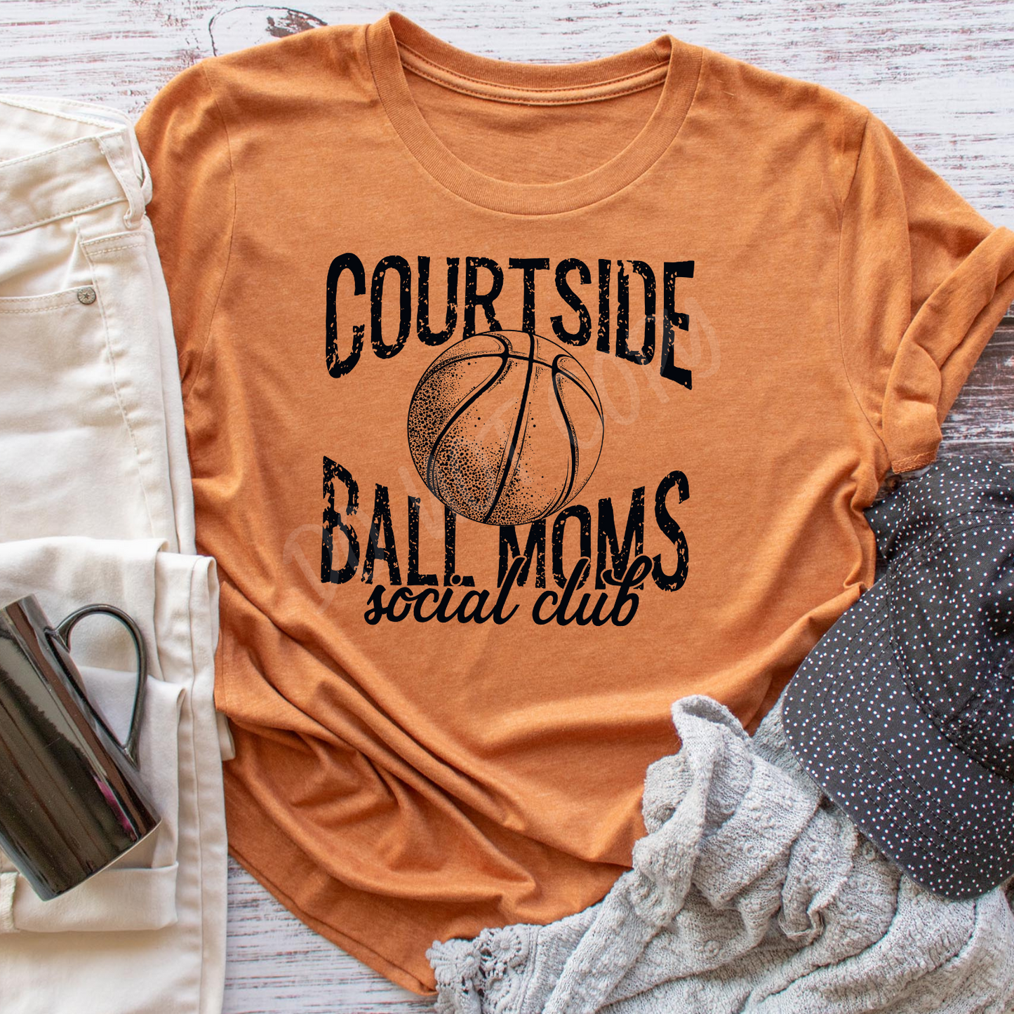 Courtside Ball Moms Club - Tee