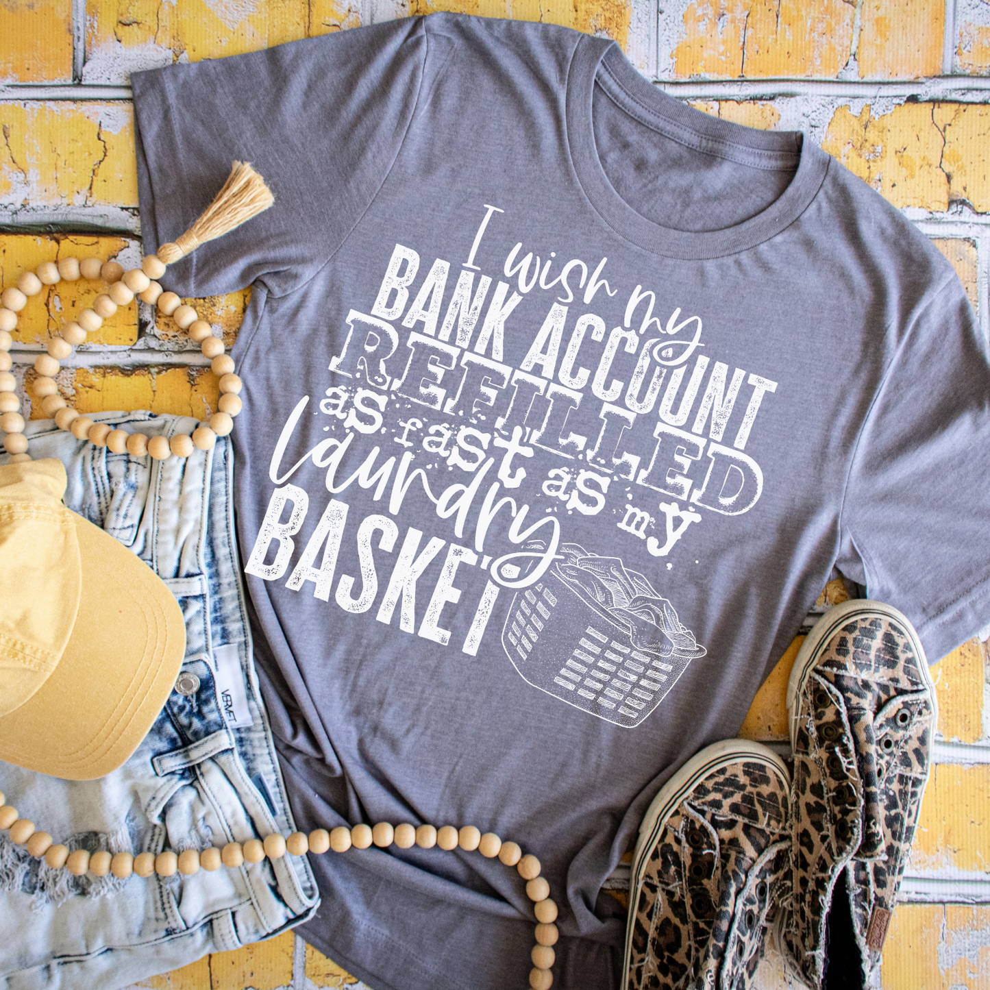 Bank Account Refills Like Laundry - Tee