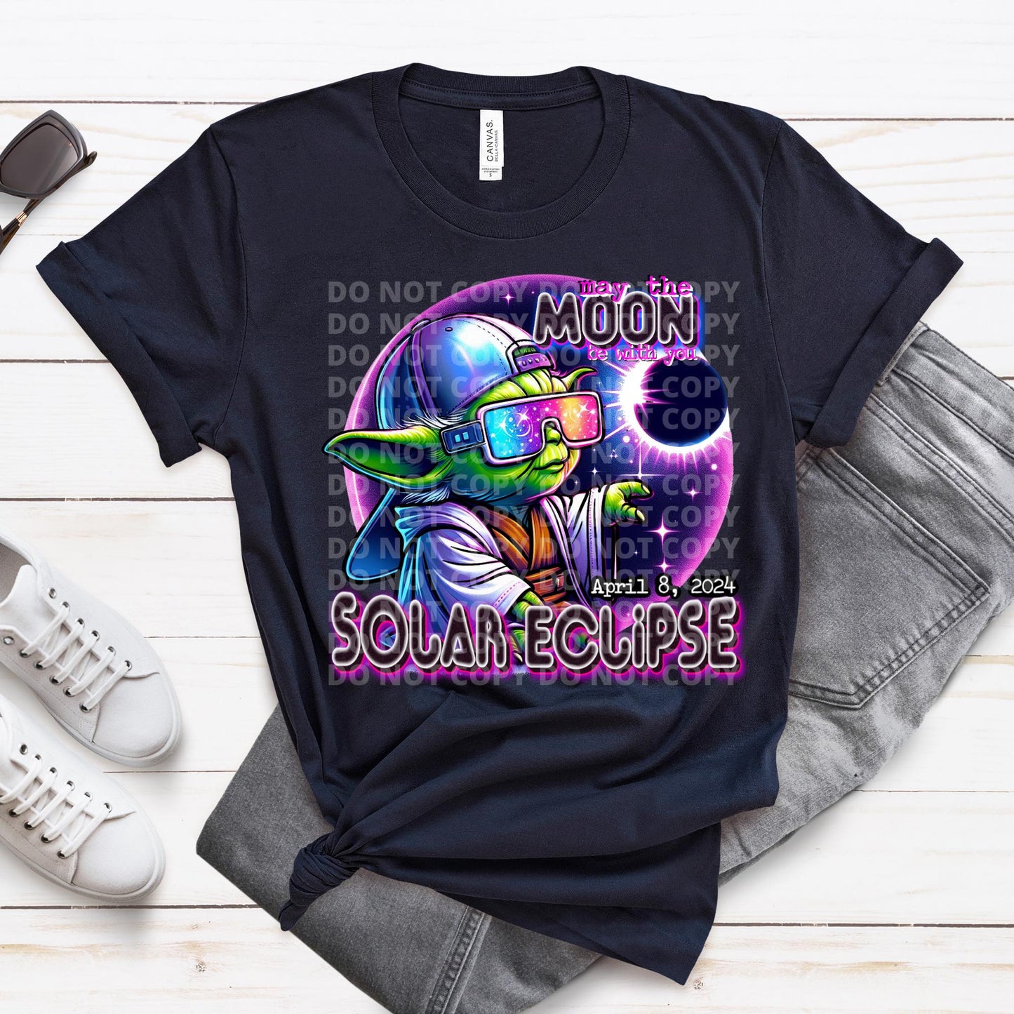 May The Moon Be With You Solar Eclipse - Tee