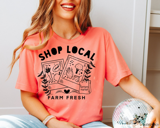 Shop Local Farm Fresh - Tee