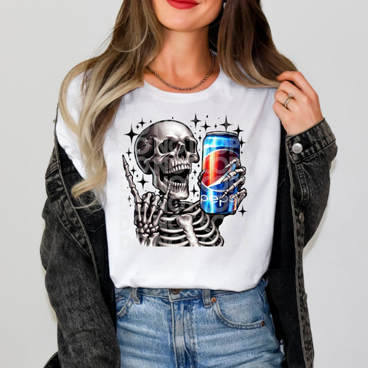 Skellies Drink Pepsi - Tee