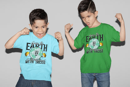 Save The Earth It's The Only Planet With Tacos - Tee