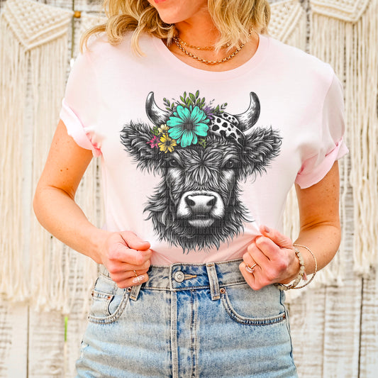 Highland Cow - Tee