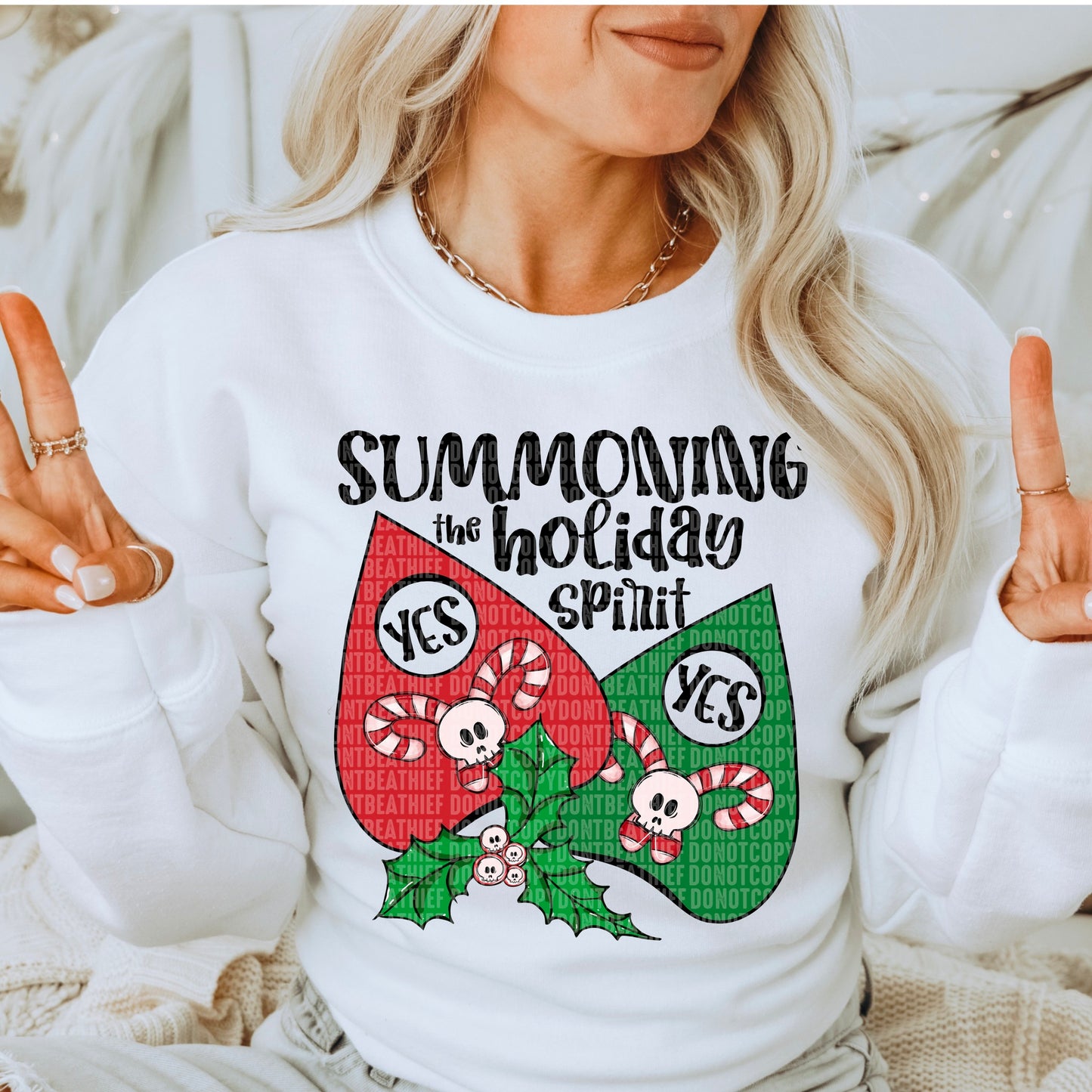 Summoning The Holiday Spirit - Sweatshirt