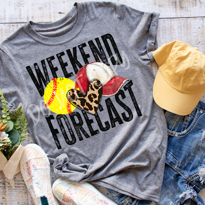 Weekend Forecast Softball - Tee