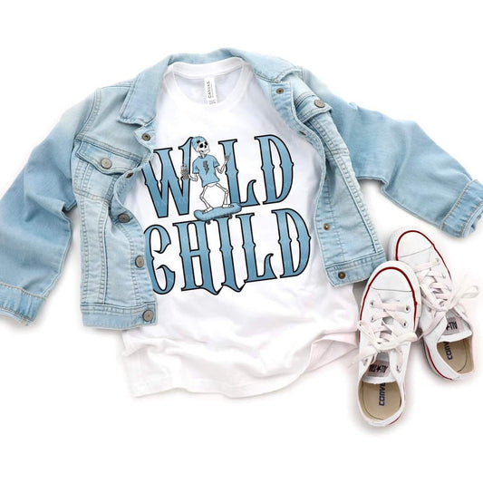 Wild Child - Blue - Tee