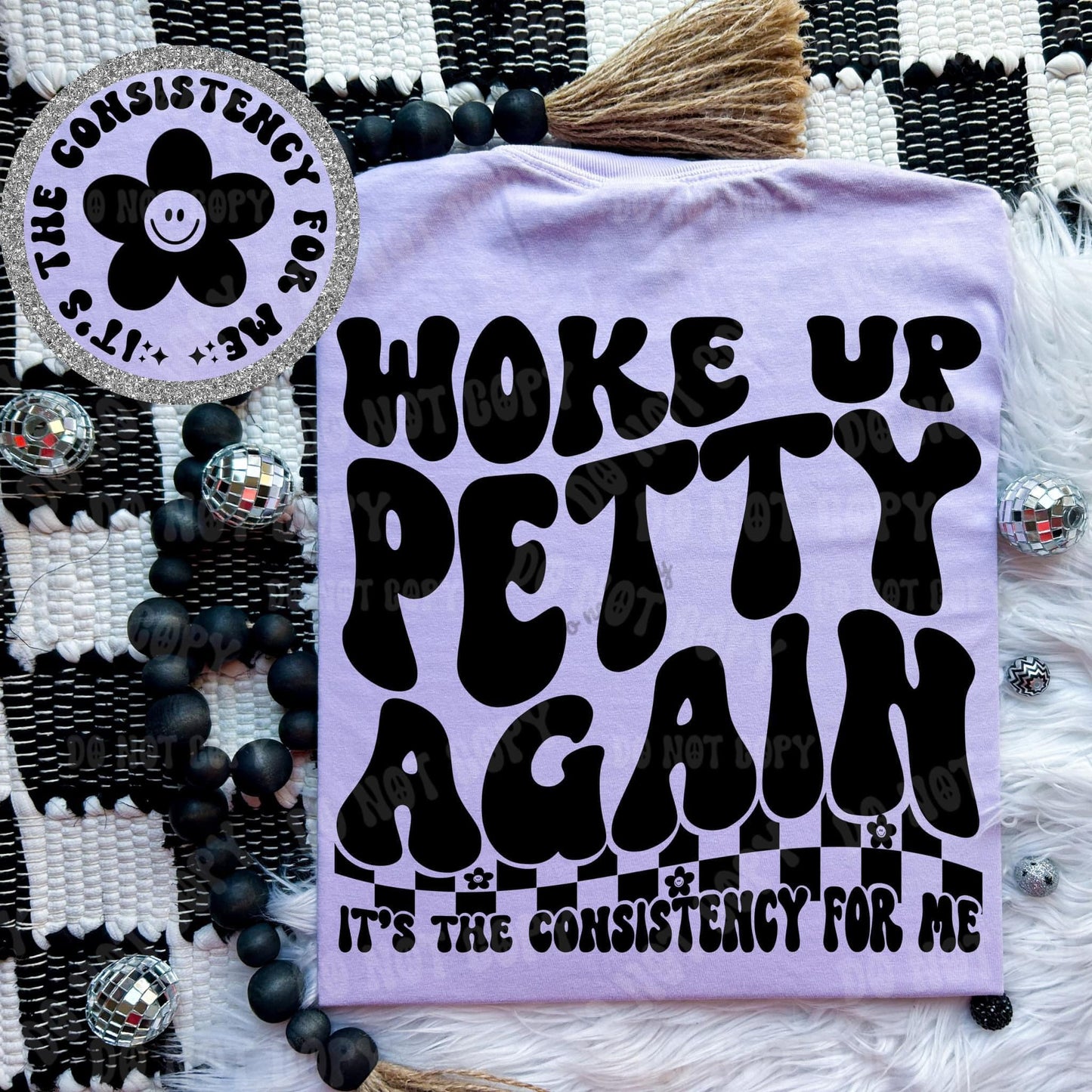 Woke Up Petty Again - Tee